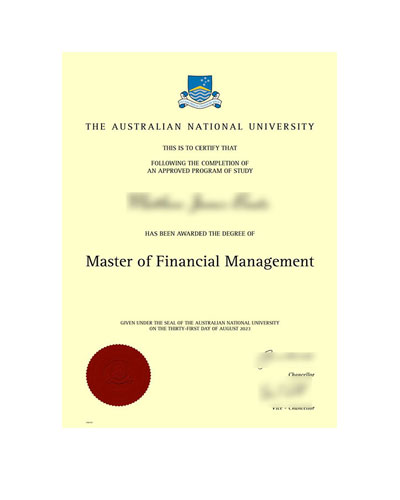 I can buy an Australian National University certifi