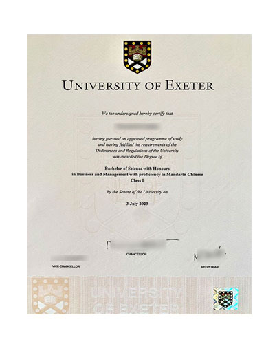 How can I obtain a University of Exeter diploma