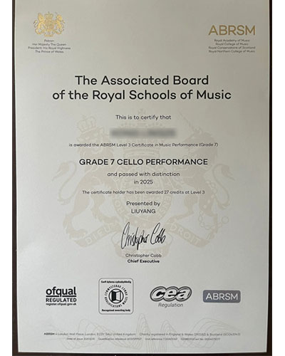 How to buy ABRSM Certificate online from us?