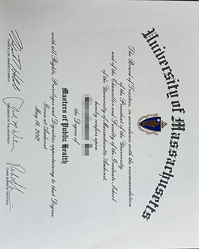 How to Obtain a Certificate from the University of Massachusetts Amherst？