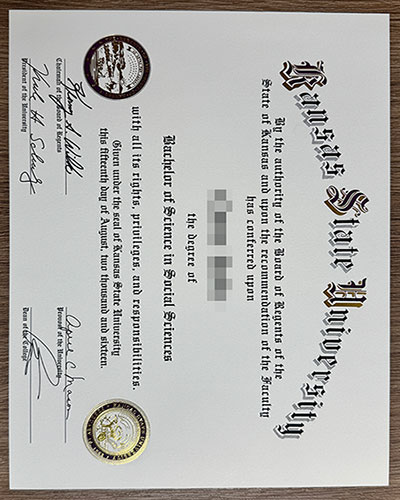 How to Obtain a Certificate from Kansas State University？