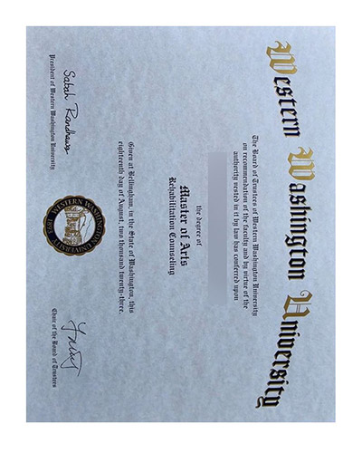 How about the WWU certificate?